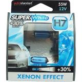  H 7 (PX26d)  55W 12V + 30% Super White (./2 ) XENON EFFECT