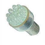   P21W (BA15s - 1-) 12LED 12V Blue