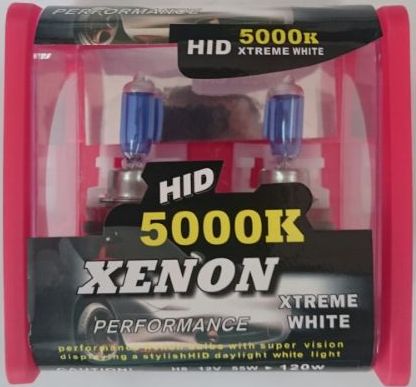  H11 (PGJ19-2) 55W 12V 5000K XTREME WHITE (-/2 ) BLUE LIGHT