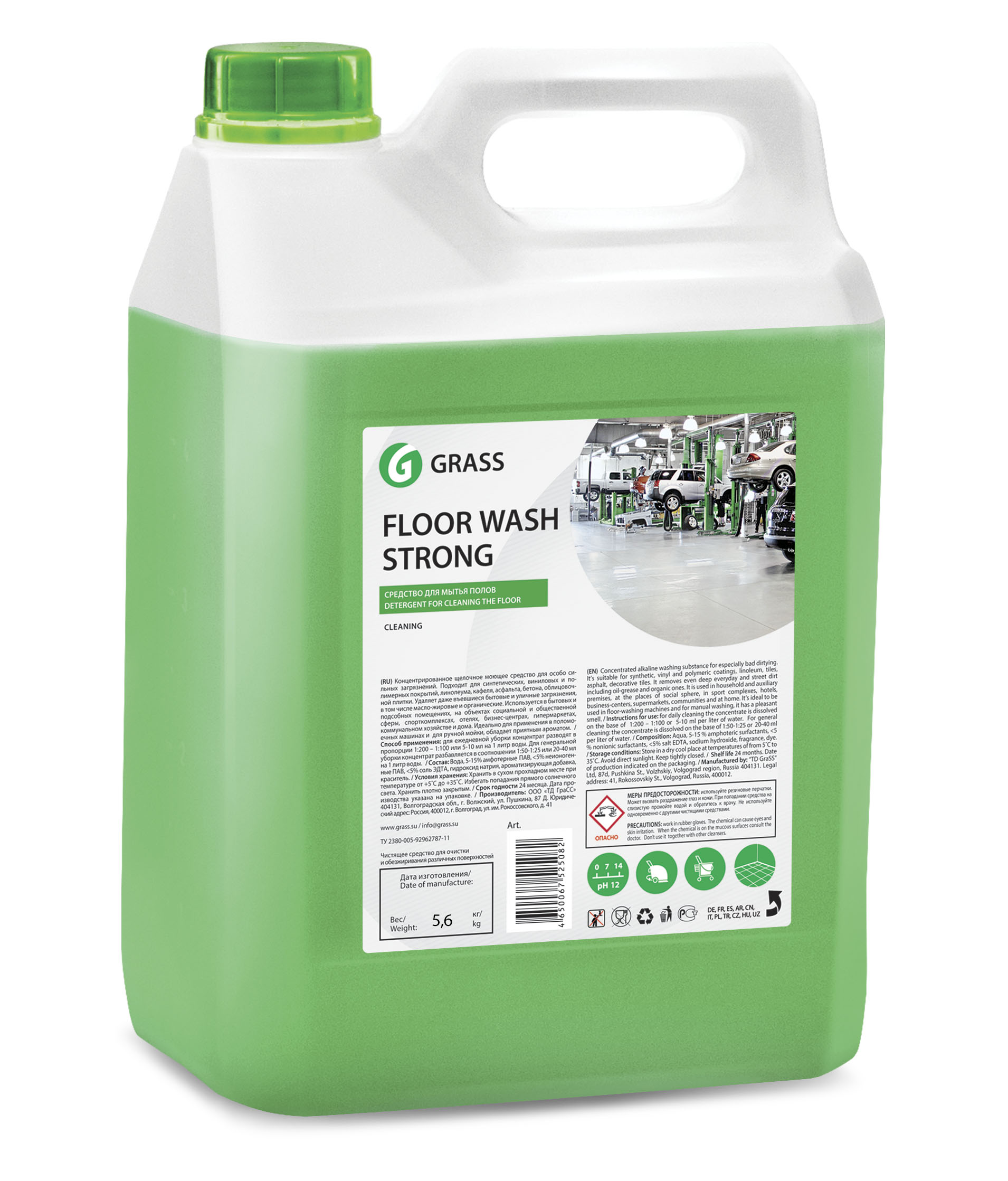   Floor Wash Strong 5,6 ()   GraSS