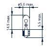  W 1.2W (W2x4,6d) / 24V Nord YADA